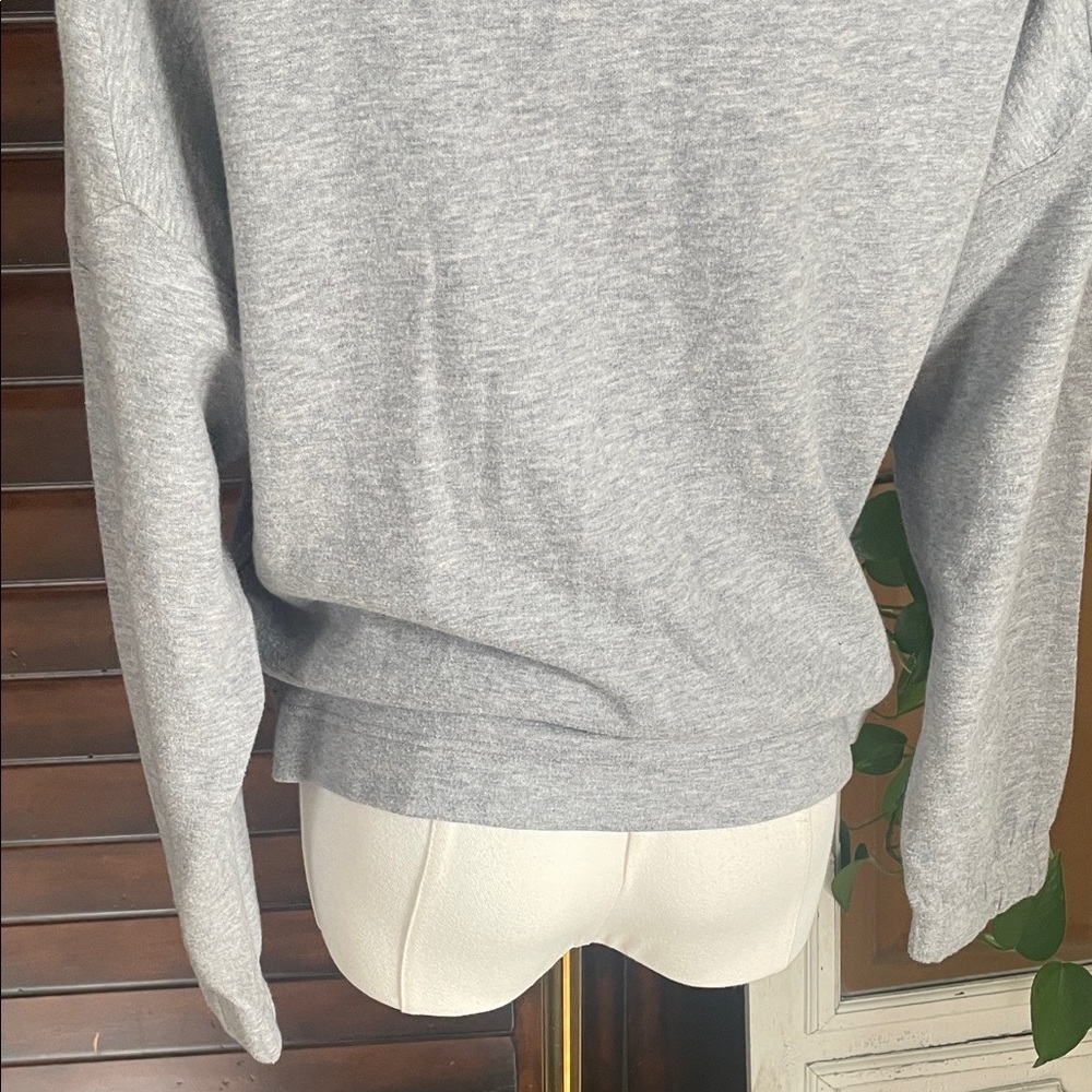 COTELAC Sweatshirt Gray Blue Women's Top Size 1 fits Small Medium - Picture 11 of 13